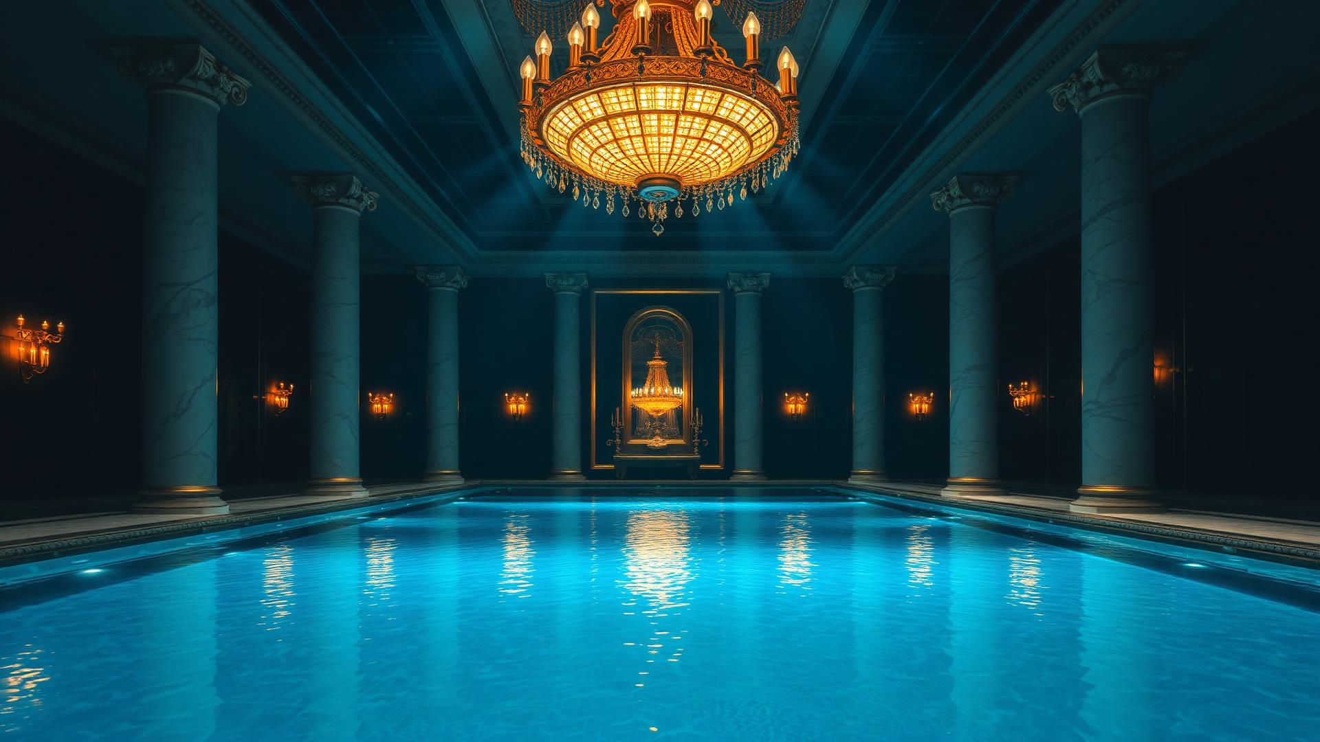 Piscine de palace